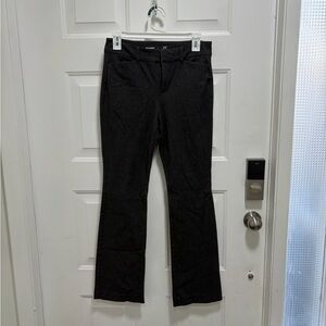 Old Navy Women's Dark Gray Flare Pants